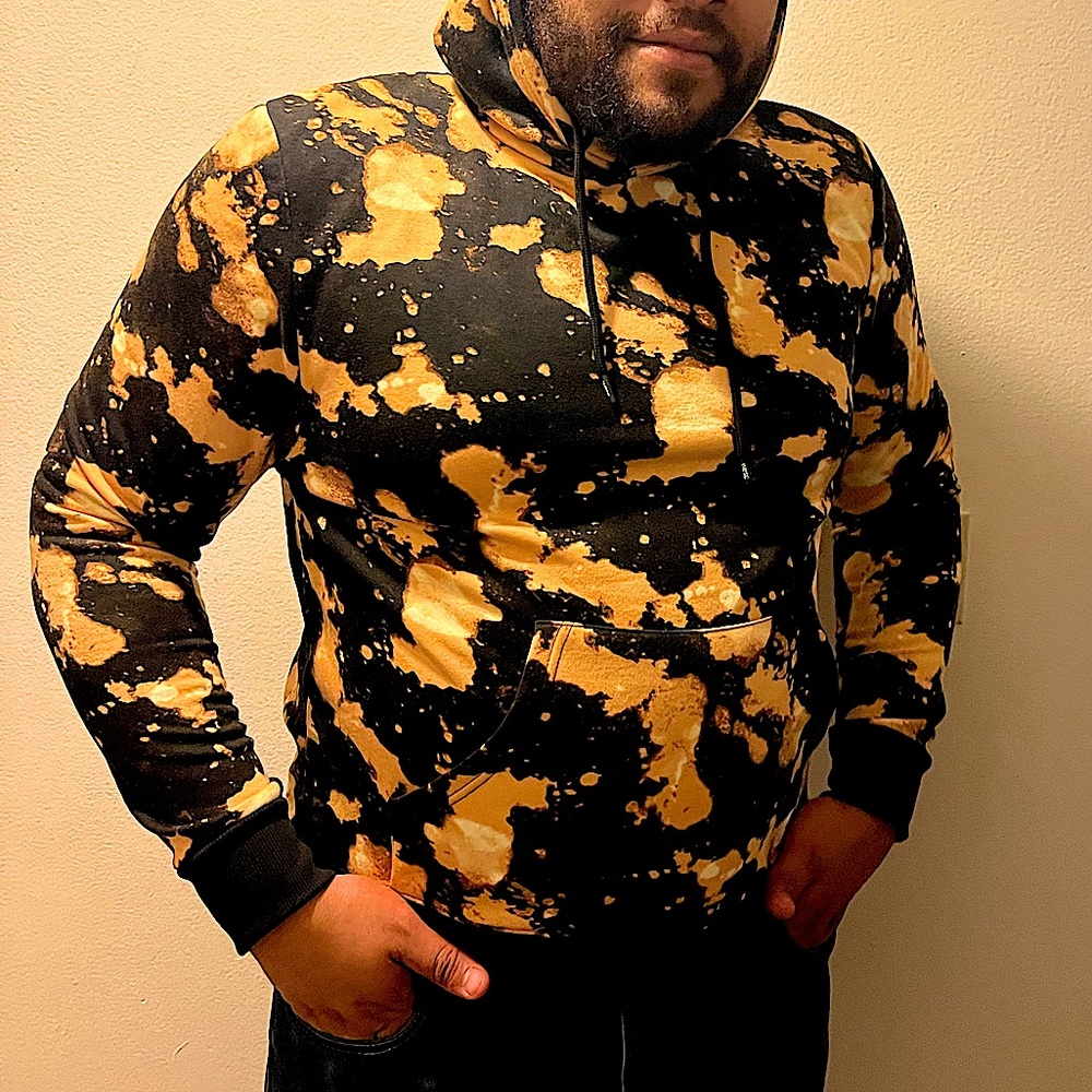 Reverse Tie-Dye Hoodie